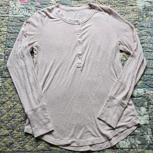 aerie Real Soft Ribbed Shirt Women's Size Small